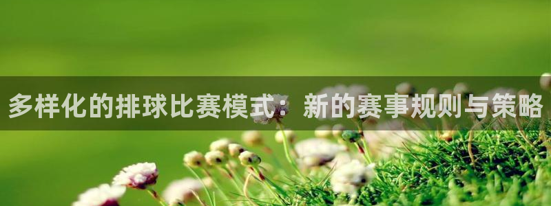 九游体育app：多样化的排球比赛模式：新的赛事规则与策略